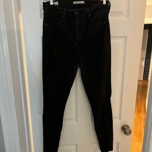 Black skinny jeans